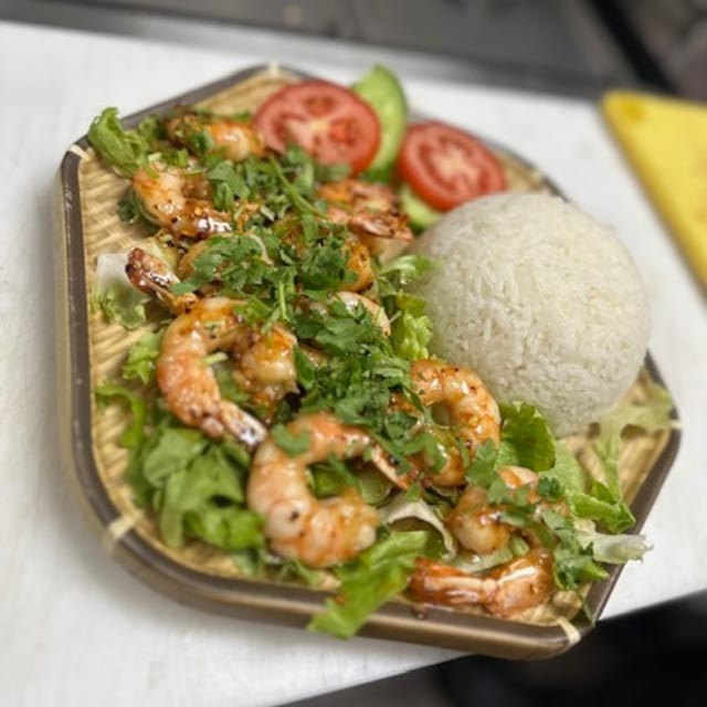R6. Caramelize Shrimp Rice.